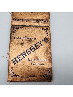 Vintage Hosiery Mending Kit California Advertising Toya-Eze & Henshey's